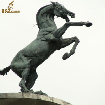 horse bronze sculpture