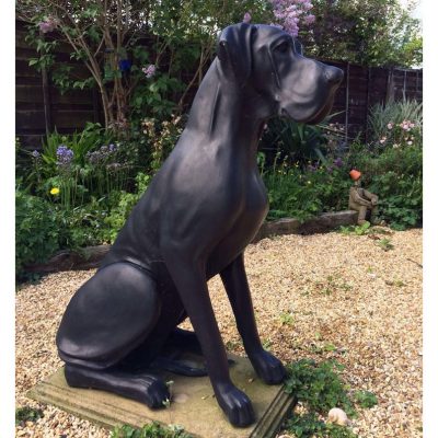 great dane garden statue