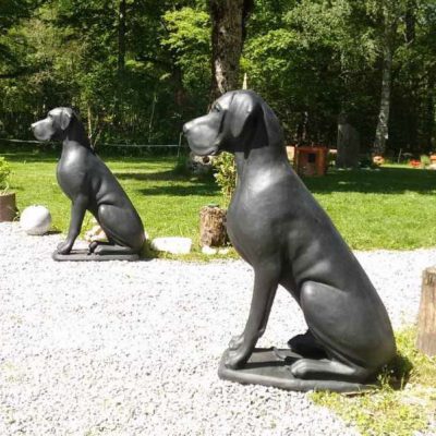 garden great dane statues