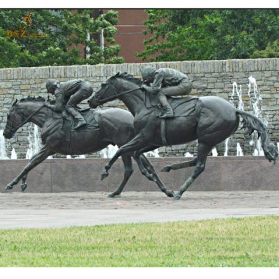 brass horse figurines