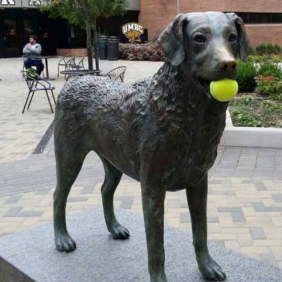 life size labrador statue