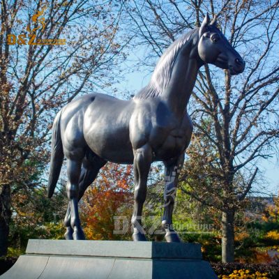 famous public sculptures modern hot product real size horse