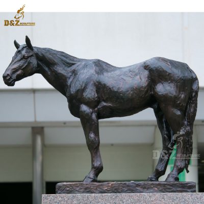 classical artwork life size brass horse figurines