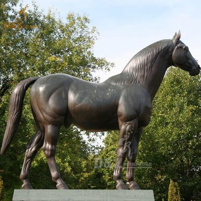 famous bronze horse sculpture artists garden ornaments