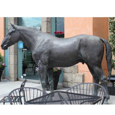 Famous decorative horse statue