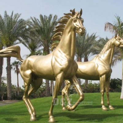 Running garden life size horse statue ebay