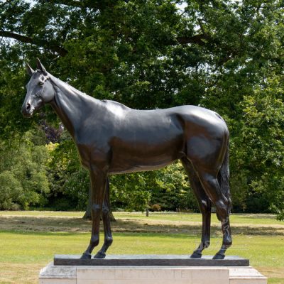 Famous metal art crafts etruscan horse sculpture