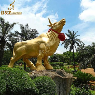 Hot sale metal decor the bronze bull