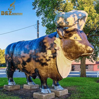 Real size brass casting wholesale bull statue for decor