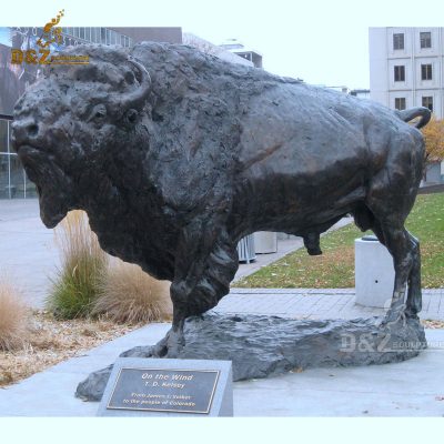 Bronze design garden antique sculpture bronze bull