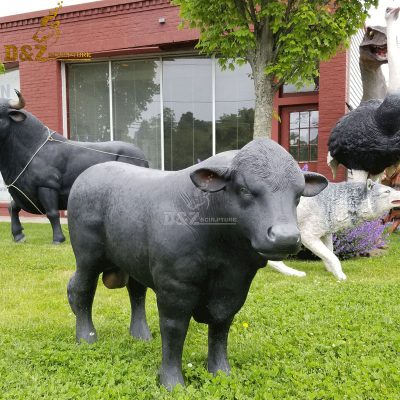 metal casting hot sale life size bull statue for sale