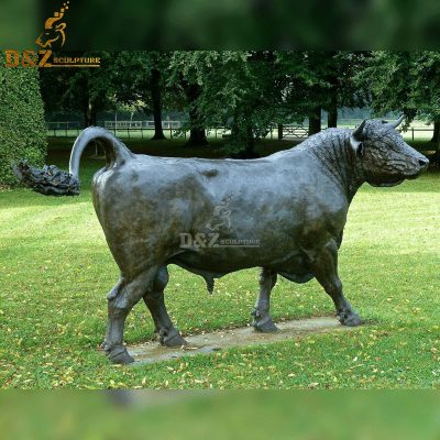 Casting brass hot artwork bull sculpture bronze for sale