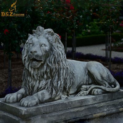 metal casting high quality lion sculpture