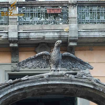 Wholesale Life Size Animal Statue Large Garden Metal Bronze Eagle Sculpture