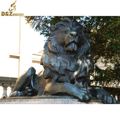 garden large bronze lion sculpture for decoration