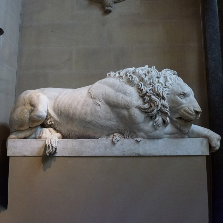 lying lion statue for sale