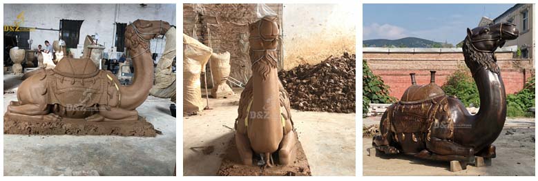 camel statue production process